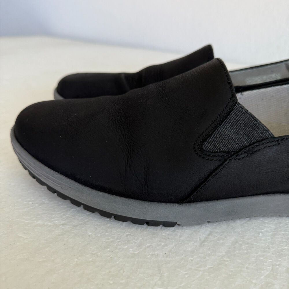 Dansko Loafers Womens 41 /10.5- 11 Black Linley Burnished Calf Casual Work - Picture 9 of 12